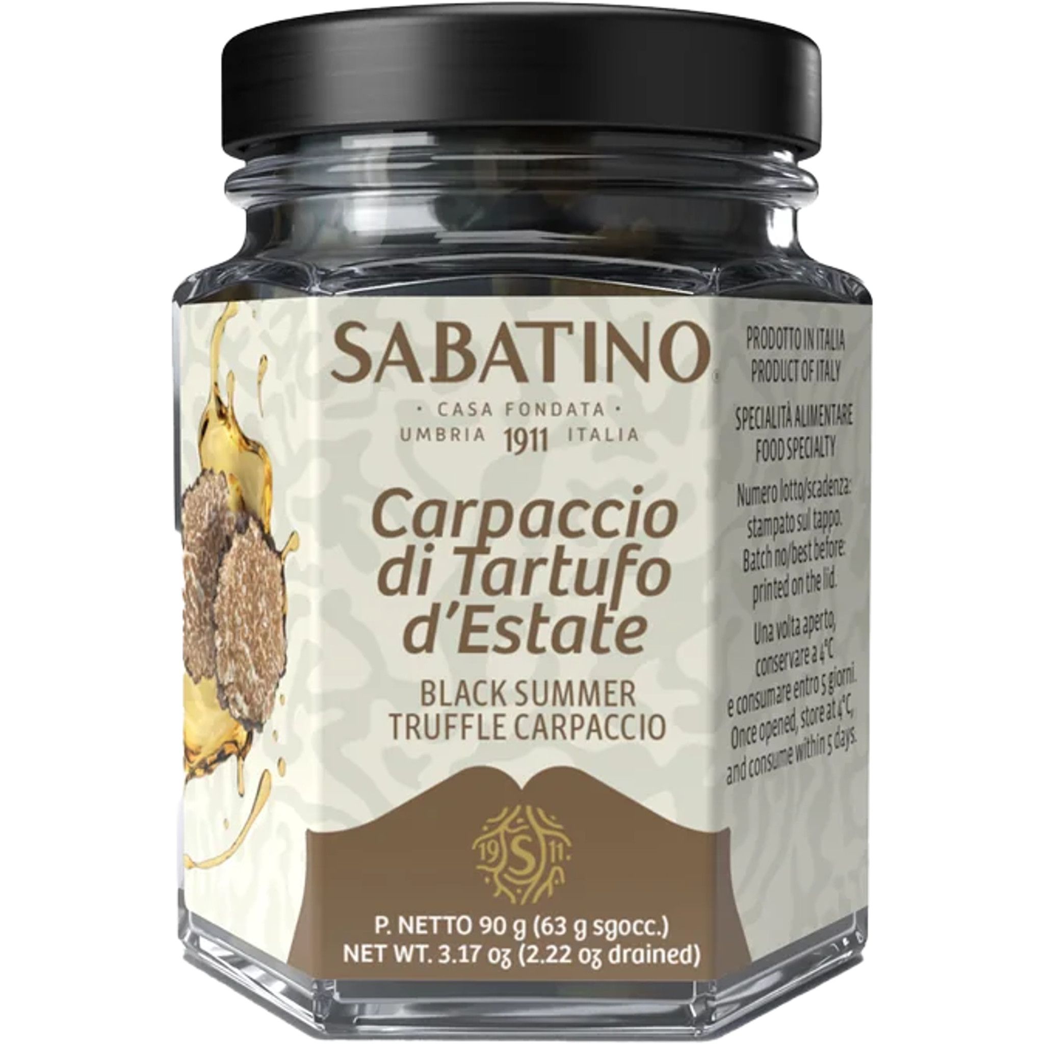 Sabatino Tartufi, Carpaccio di Tartufo d' Estate