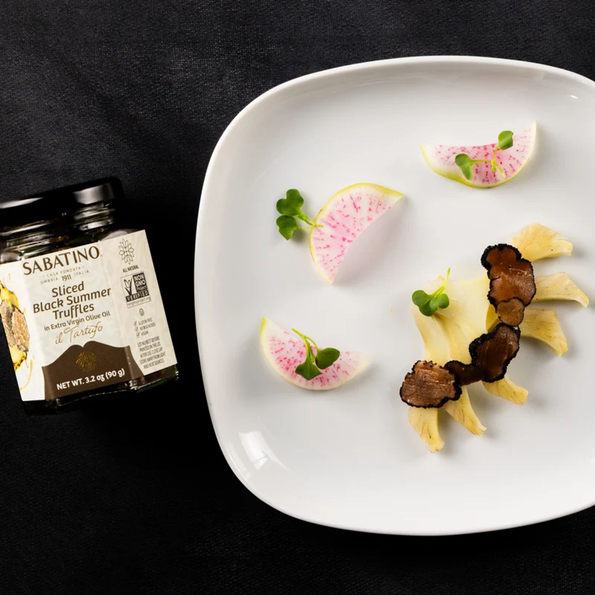 Sabatino Tartufi, Carpaccio di Tartufo d' Estate