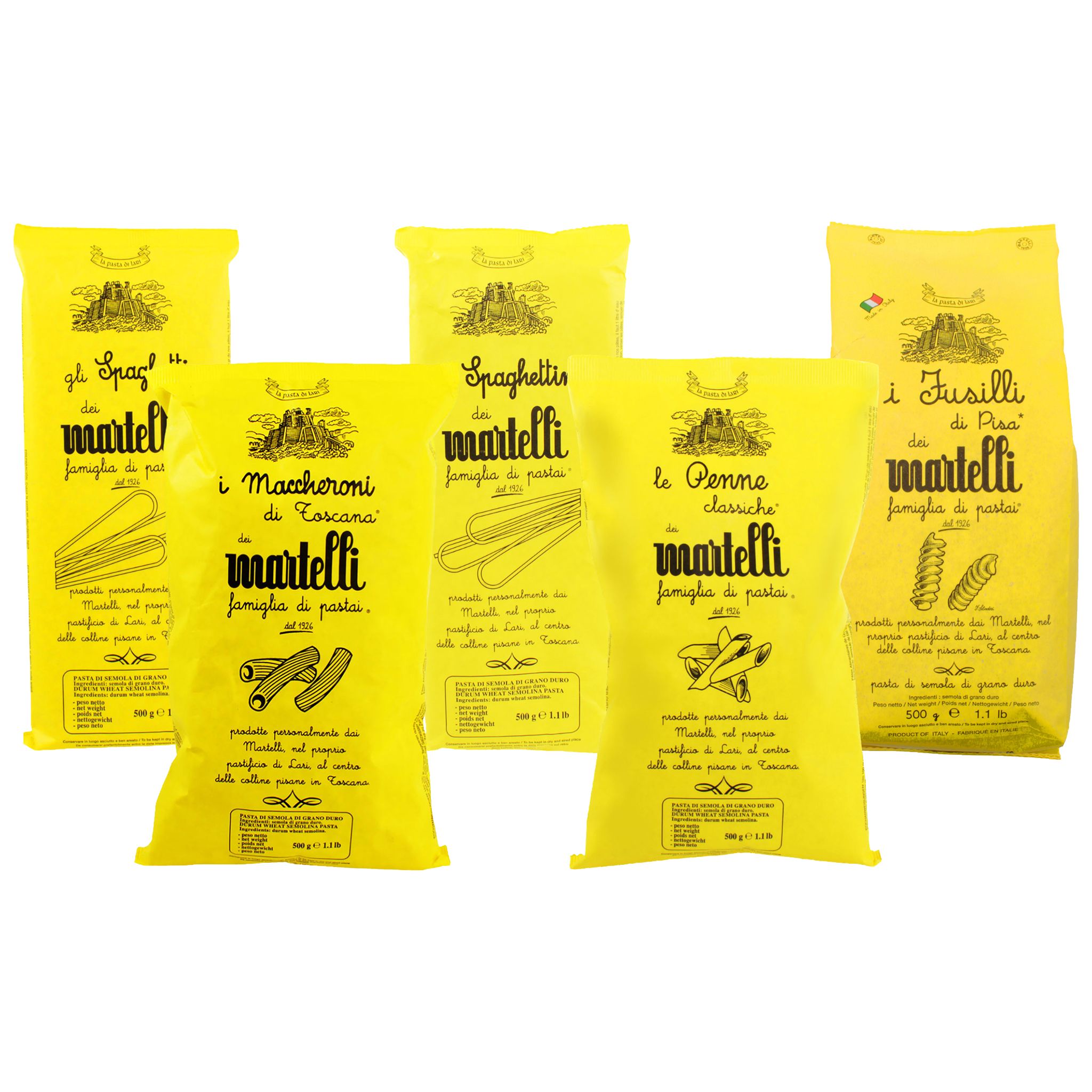 Coffret de pâtes Martelli
